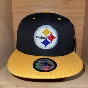 Vintage NWT Pittsburgh Steelers Snapback Adjustable Hat Cap Headcoverz